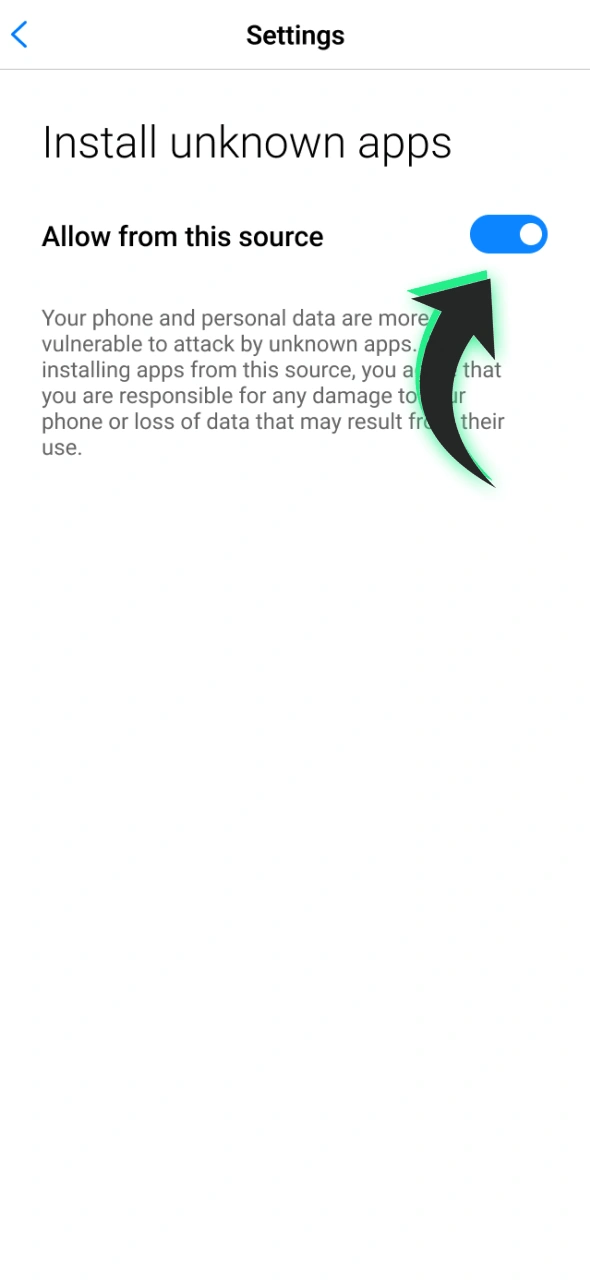 Allow installation to get BC Game app for Aviator playing.
