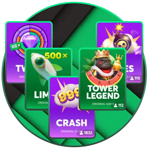 Verify your bets with provably fair gaming.